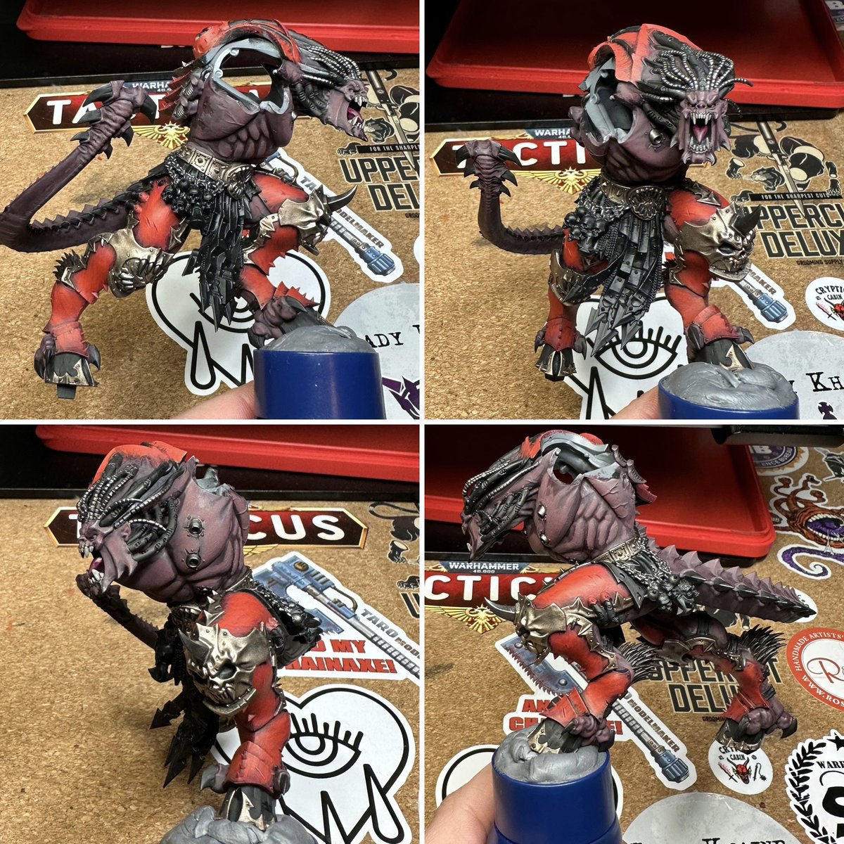 More work done on Angron!
.
#WarhammerCommunity 
#PaintingWarhammer 
<a href="/warhammer/">Warhammer Official</a>