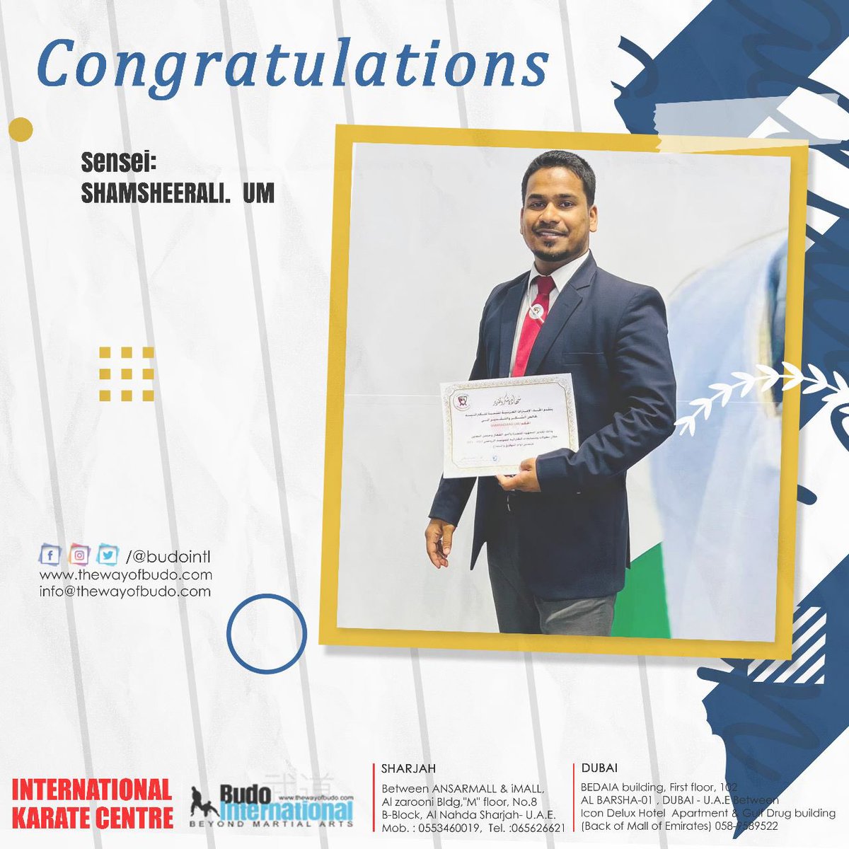 budointl's tweet image. #karatesharjah #uaekarate #dubaikarate #Congratulations