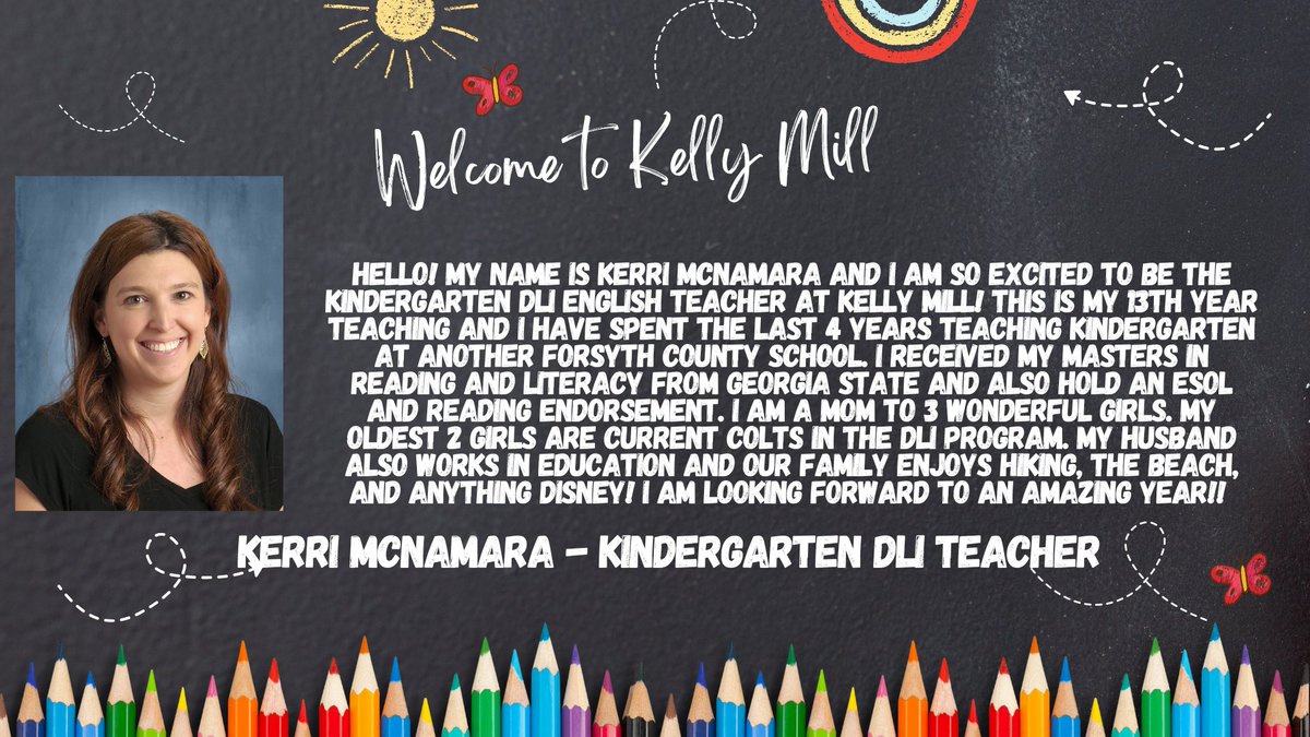 Welcome, Kerri McNamara to our Colt Family!!