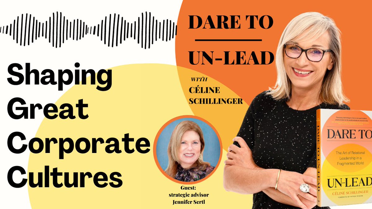 🎉😍 It's live!
The 8th episode of the Dare to Un-Lead podcast, with the bright and gracious @JenniferSertl 
Listen here and on all good podcast platforms! 
weneedsocial.com/episode-8-shap… 

#DareToUnLead #podcast #CorporateCulture #Teamwork