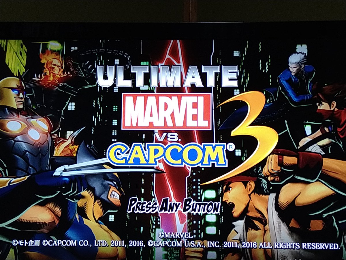NegiToro0814's tweet image. やっぱ楽しい〜🎶
モンハンもやらないかんのやけど😂😂😂

#MARVELvsCAPCOM3
#PS4