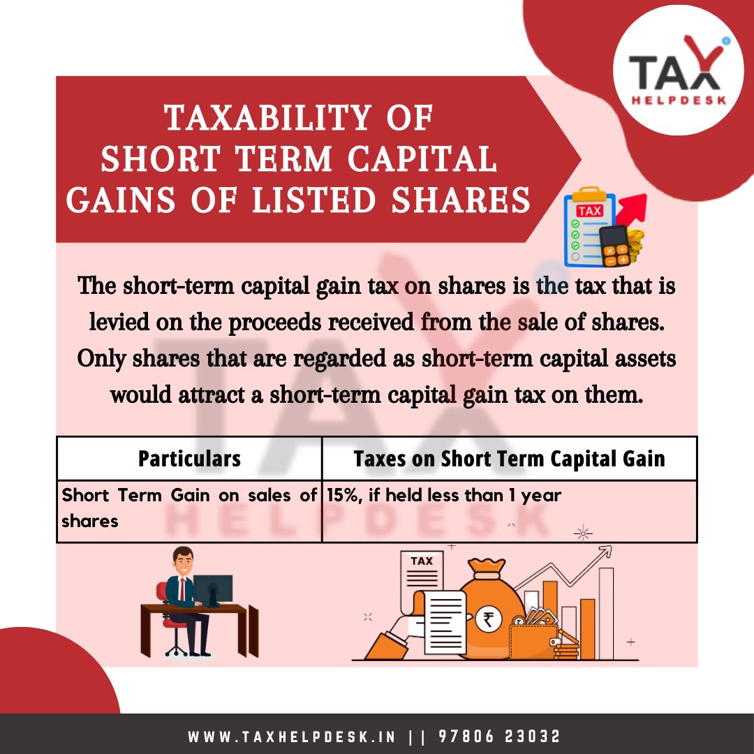 To Book your Services, please visit taxhelpdesk.in/how-to-treat-c…

#capitalgains #shorttermcapitalgains #surcharge #gains #equityshare #tds #tcs #itr #service #taxpreparer #fintech #investing #taxtips #incometax #investments #business #financialindependence #taxhelpdesk