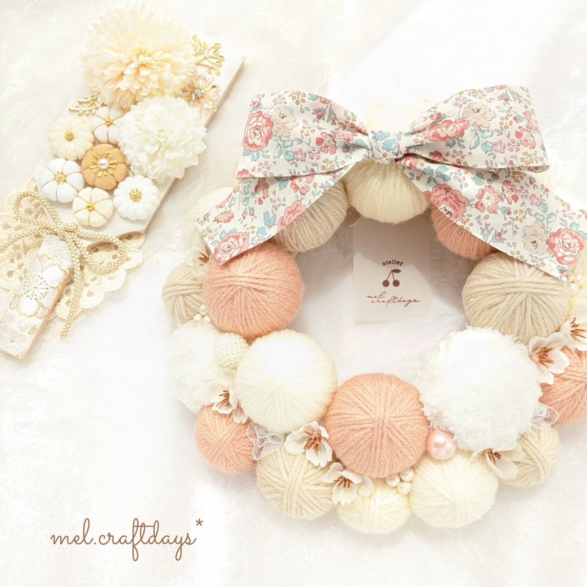 mel20859563's tweet photo. sakura wreath𓂃𓈒❀´- 　

インスタ
https://t.co/D367W4jwQ6

ミンネ
https://t.co/XsmQk8MCj0

#羽子板交換便 https://t.co/zQkiiWdblK