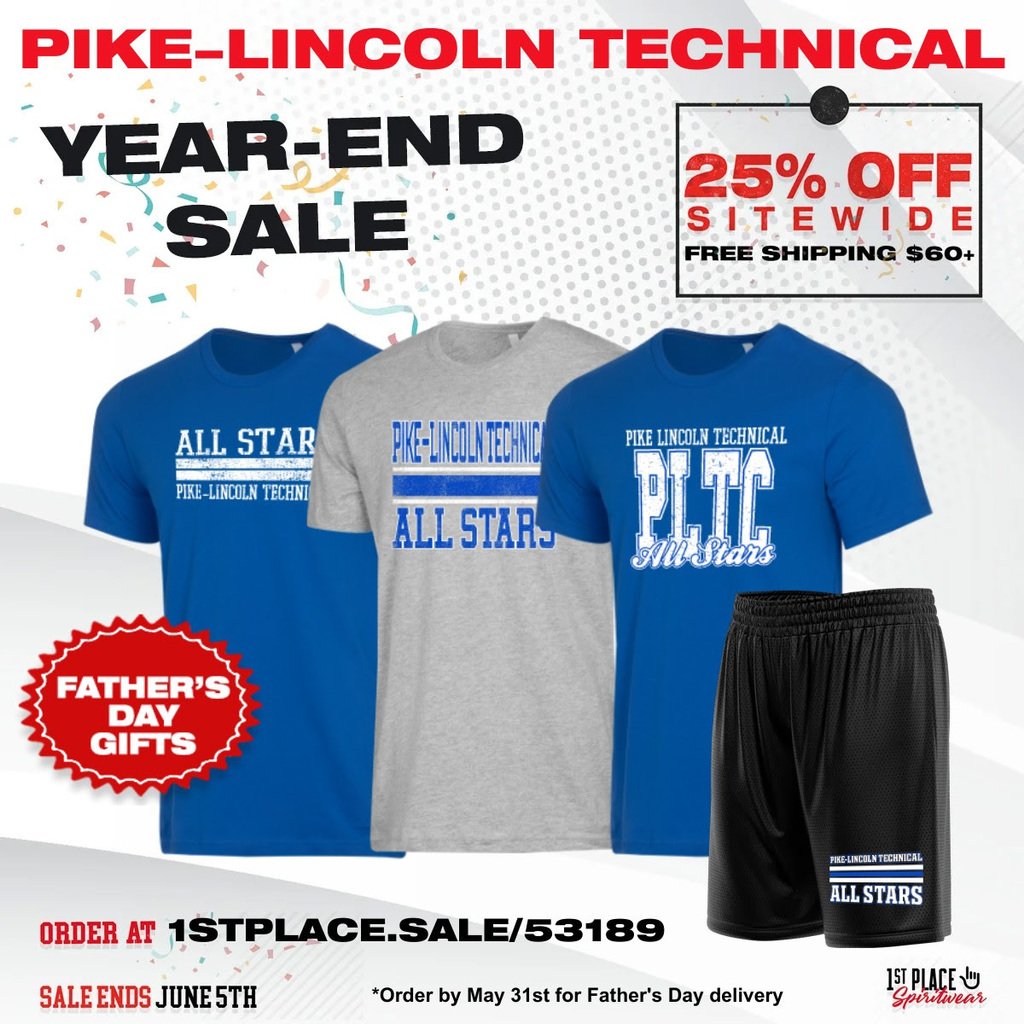 Gear up for the summer and Father's Day with the PLTC year-end sale! Everything is 25% off with free shipping on orders over $60! Shop Now: 1stplace.sale/53189