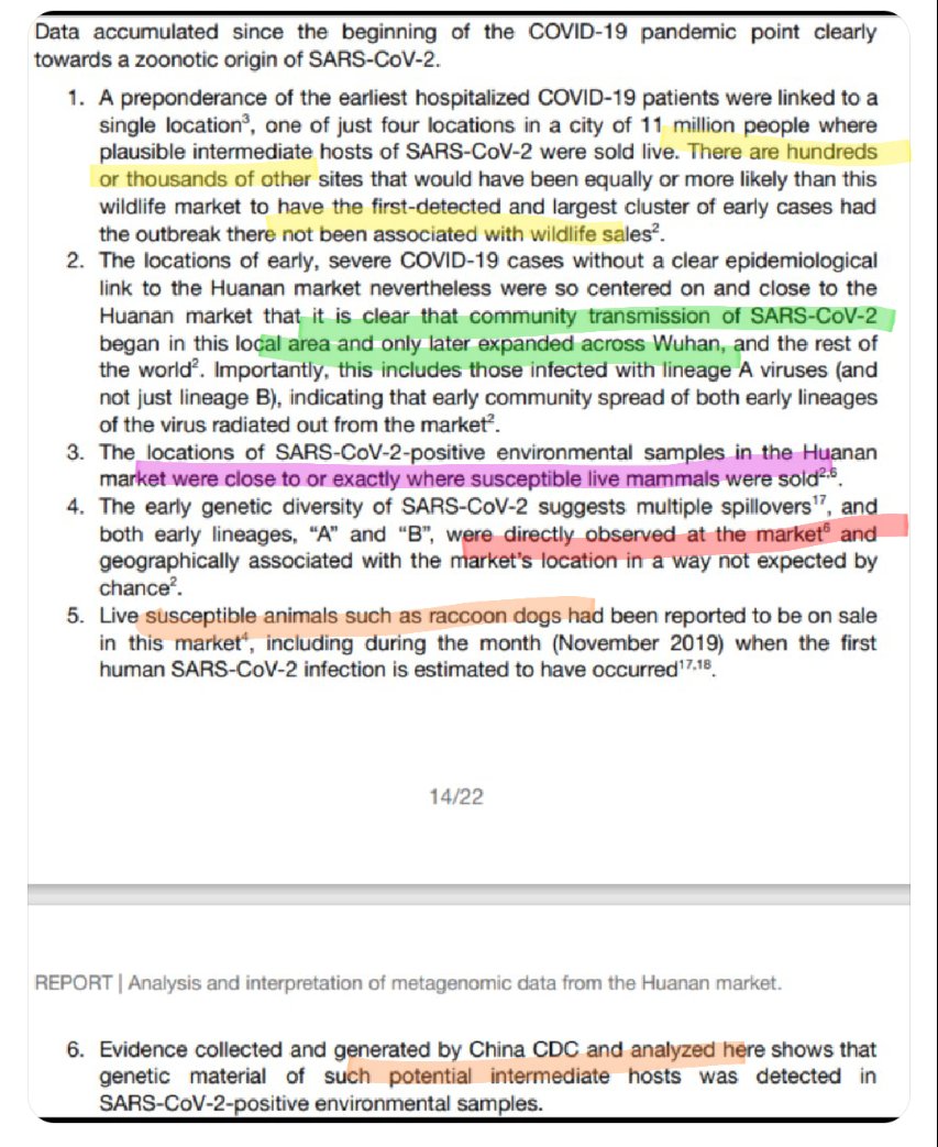 @henri_mourant 🟡But not the earliest! And no tests anywhere else ('lampposts cause rain')
🟢Same authors previously accepted an earlier Nov 17 case
🟣New analysis shows *negative* spatial correlation
🔴1 single glove with A, every other sample was B
🟠May not be susceptible to original strain