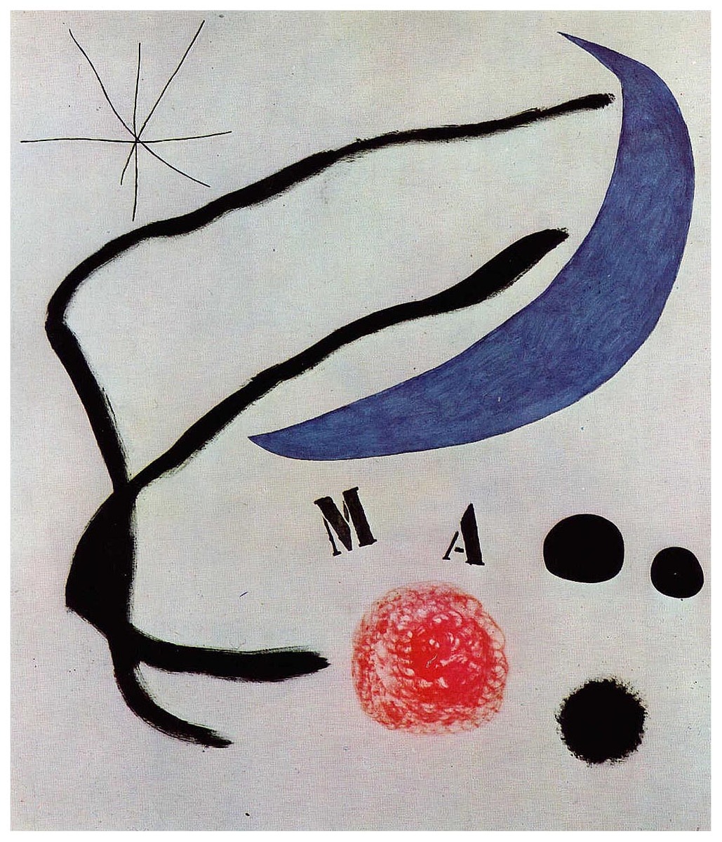 #abstractexpressionism #joanmiro