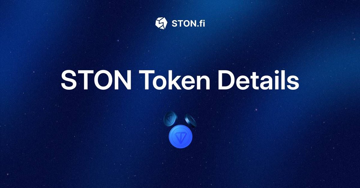 GM #CryptoTwitter. Check out <a href="/ston_fi/">STON.fi</a>, the revolutionary #crosschain DEX with full decentralization and almost zero commission. They're launching their own #STON token, keep an eye on them to be the first to get it.