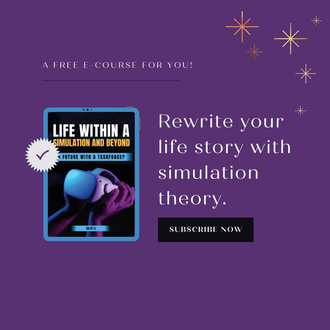 Simulation369's tweet image. Don&apos;t settle for an ordinary life - choose to live an extraordinary one. 🤲 &quot;Life Within a Simulation and Beyond&quot; shows you how.
Order now - bit.ly/3KuRoPo
#BookWormsUnite #ReadMoreBooks #BookLoversCommunity #BookRecommendations #Bookish #EbookDeals #ReadingList