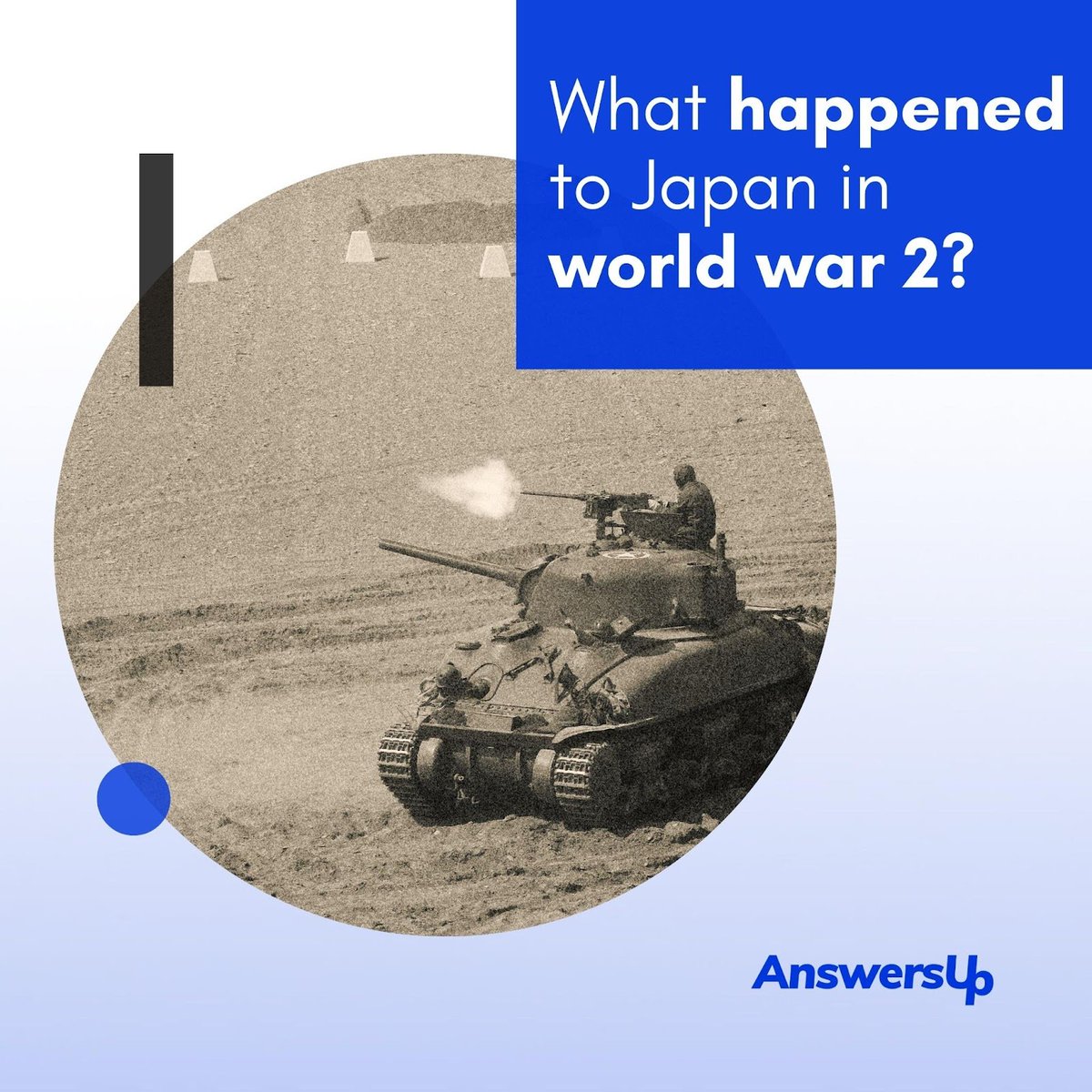 AnswersUp's tweet photo. what happened to Japan in world war 2?
.
You can answer if you know! at:  https://t.co/FiW1gLm053 and help them out. 
.
#tricky #riddles #triphop #brainteasers #brainteaser #massiveattack #riddle #trick #fun https://t.co/29ZZlG8nki