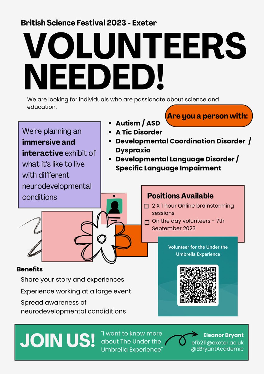 El Bryant (@ebryantacademic) on Twitter photo The <a href="/BritishSciFest/">British Science Festival</a> is visiting <a href="/UniofExeter/">University of Exeter</a> in September 2023 and we need your help! A really exciting project to volunteer with <a href="/DrAbbyRussell/">Abby Russell</a> and <a href="/ChYMe_Exe/">ChYMe</a>, please share far and wide! The <a href="/BritishSciFest/">British Science Festival</a> is visiting <a href="/UniofExeter/">University of Exeter</a> in September 2023 and we need your help! A really exciting project to volunteer with <a href="/DrAbbyRussell/">Abby Russell</a> and <a href="/ChYMe_Exe/">ChYMe</a>, please share far and wide!
