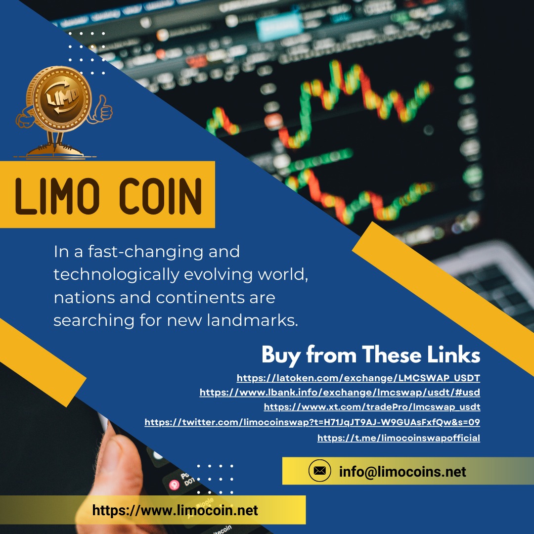 limocoinswap's tweet photo. Join us on Social Media
Website - https://t.co/gWduMrDX0f
Telegram - https://t.co/GGfisj8ZoF
Facebook- https://t.co/Yz9YIVzvhC
Instagram - https://t.co/18Fh6DpraI
Mail id - info@limocoins.net
Buy Now by this Link 👇🏻 https://t.co/9kLGdpZHnb
#limocoinswap #bestcoin https://t.co/dkkJyPDeMo