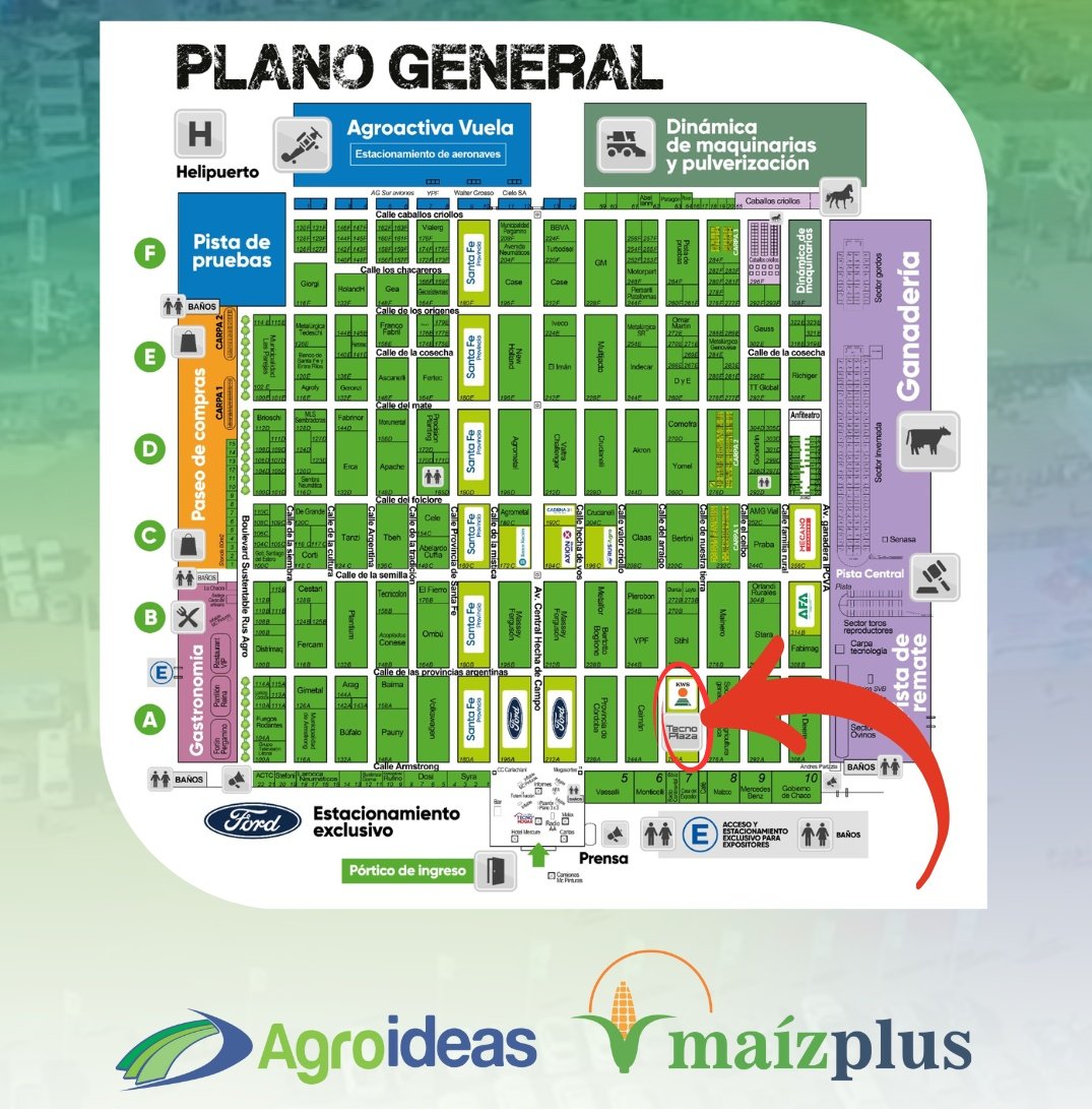 agroideas_sa's tweet photo. Estaremos PRESENTES en la @AgroActiva 2023 🌱

Nos podés encontrar en TECNOPLAZA 🙌🏻

🗓 del 7 al 10 de junio https://t.co/Qw8V6Xf2Wp
