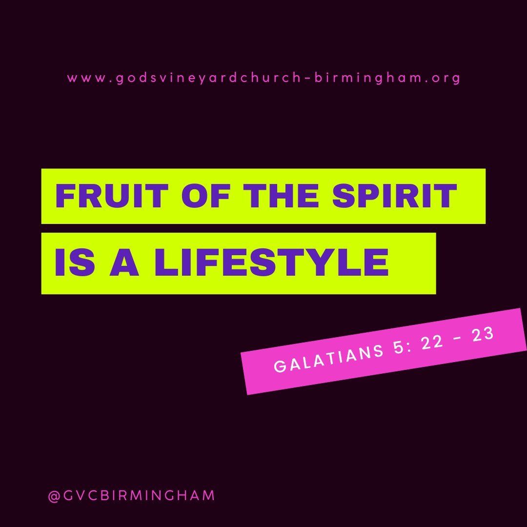 GVCBirmingham's tweet photo. ✨️End of #May #reflection ✨️
The #fruitofthespirit is not a moral commands, rather a #lifestyle to please #God and #humanity. Remain blessed, connected &amp; fruitful as you enjoy a blessed week 💖

#inspiration 
#improveyourself 
#gettingbettereveryday 
#Christian
#GVCBham https://t.co/Nn9pi3amAX