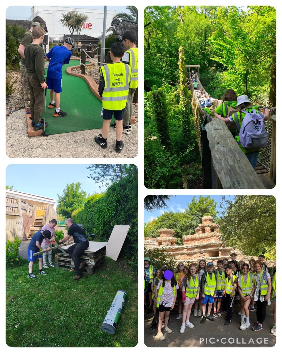 Year 6 had a wonderful activities week with wall climbing, forest school, build a bug hotel, battlefield live and artwork mixed in with trips to the cinema, the zoo and Woodlands as well as a school sleepover.  The children have had a fantastic time! <a href="/RivieraTrust/">Riviera Trust</a>
