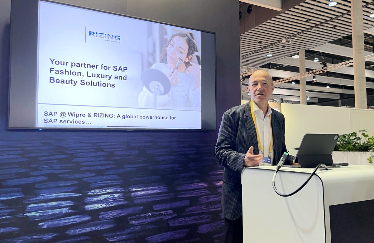 RizingCI's tweet image. This is a wrap up of Wipro and Rizing collaborative expertise at #SAPPHIRE2023 Barcelona! Benefit from a rapid and risk-free transition to #SAPS4HANA and enable smooth and secure migration from your existing legacy SAP AFS or FMS systems.

#digitaltransformation #fashionretail