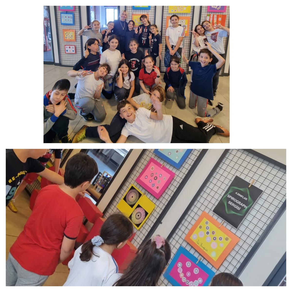 Bahcesehir_Sam's tweet image. 4.sınıf öğrencilerimizin yapmış olduğu,Stem Spirograph Sergisi okulumuzun diğer öğrencilerine uygulamalı olarak sergilendi..
#STEMgelecektir
#stemjunior