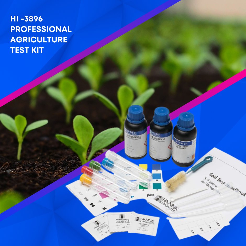 How is your soil health?

The HI-3895 is a chemical test kit for determining commonly monitored parameters in soil testing.🌱
👉Buy Now: hubs.la/Q01RxqgJ0

#hannainstruments #hydroponics #growyourown #soilhealth #soiltesting #cropquality