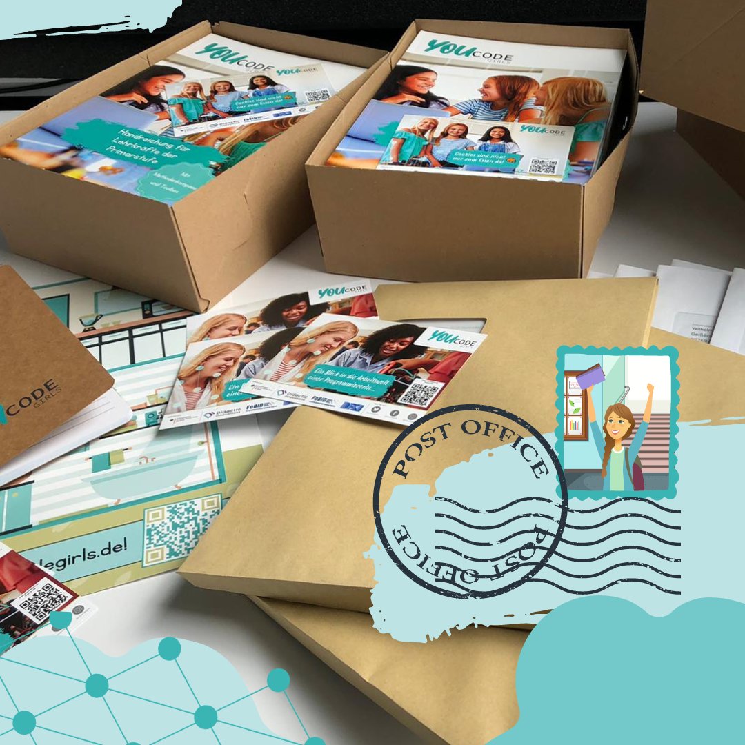 📣Big News: Die ersten 100 Handreichungen sind verschickt! 🎉
Bestelle auch du noch heute dein eigenes Exemplar, den Bestellungslink findest du in unserer Bio. 👩‍💻🌟
#youcodegirls #handreichung #digitalebildung #kostenlosearbeitsmaterialien #twlz #arbeitsblätter #medienkompetenz