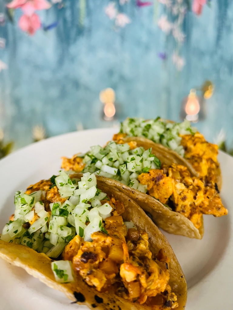 FREE TACOS START TODAY!

If you're on our Early Access VIP List, you should've received a text message yesterday with your free coupon to redeem for an order of our new Chorizo Y Juevos Tacos (not on the menu yet). We are asking our VIPs to taste test it and give us feedback.