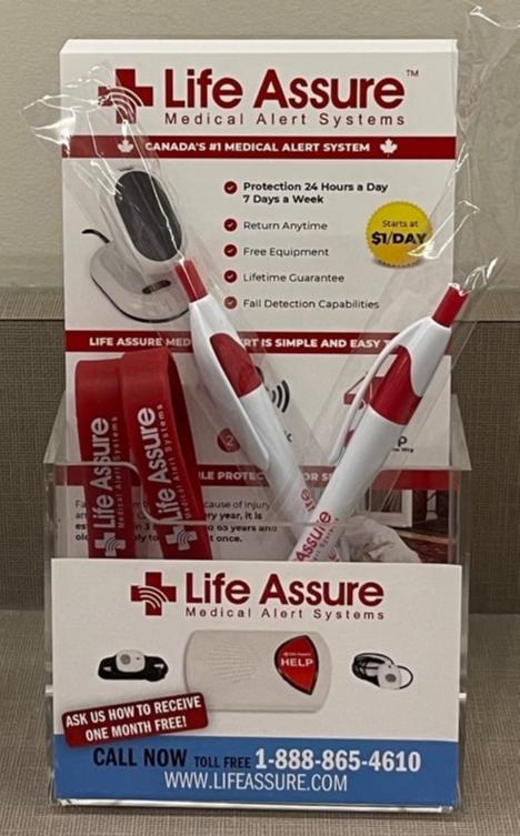 Thank You Again Kneehill Medical Clinic, for Displaying Our Life Assure Medical Alert Brochures1
-Life Assure

#PremiumMobilePlus #FallDetection
#ClassicHome #ProtectYourLovedOnes
#SeniorsAdvocate #iHelp #TotalHome