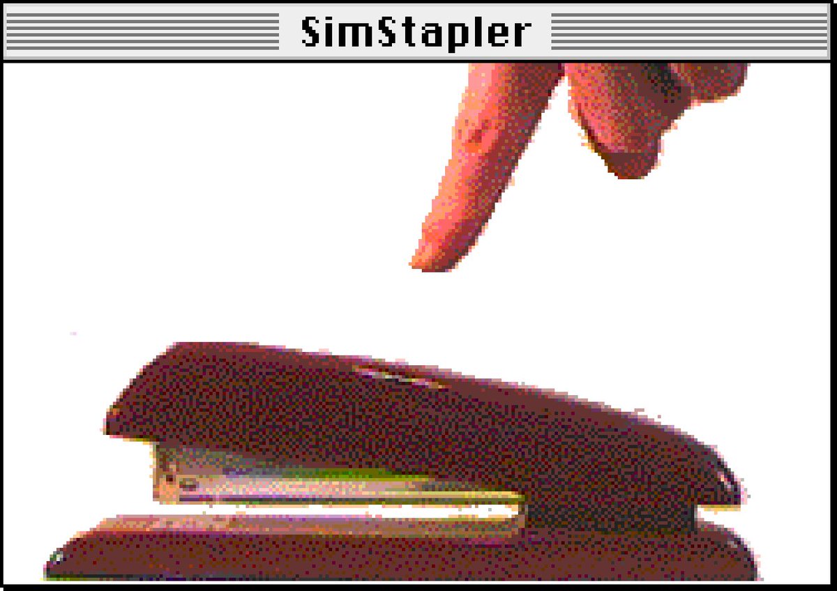 RetroTechDreams's tweet photo. SimStapler (1996) https://t.co/Sn92AJPLlS