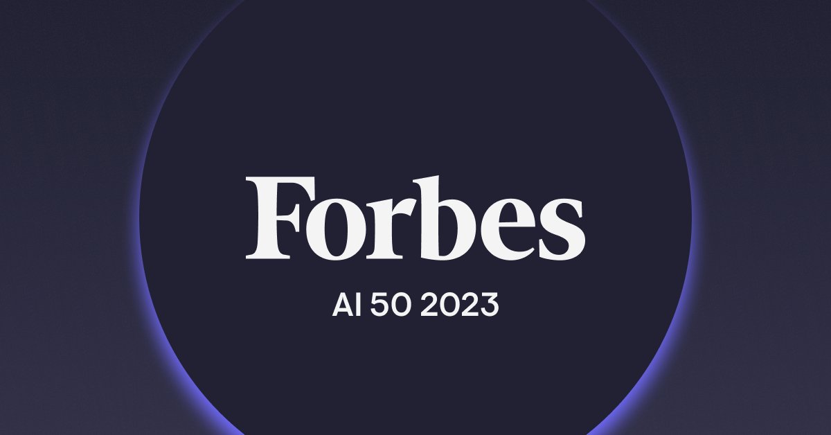 ICYMI: PolyAI has been recognized in the @Forbes AI 50 2023!

With nearly 800 submissions, we’re thrilled to be part of a list that calls out the most promising, privately-held companies building businesses out of artificial intelligence.

#ForbesAI50 #AI50