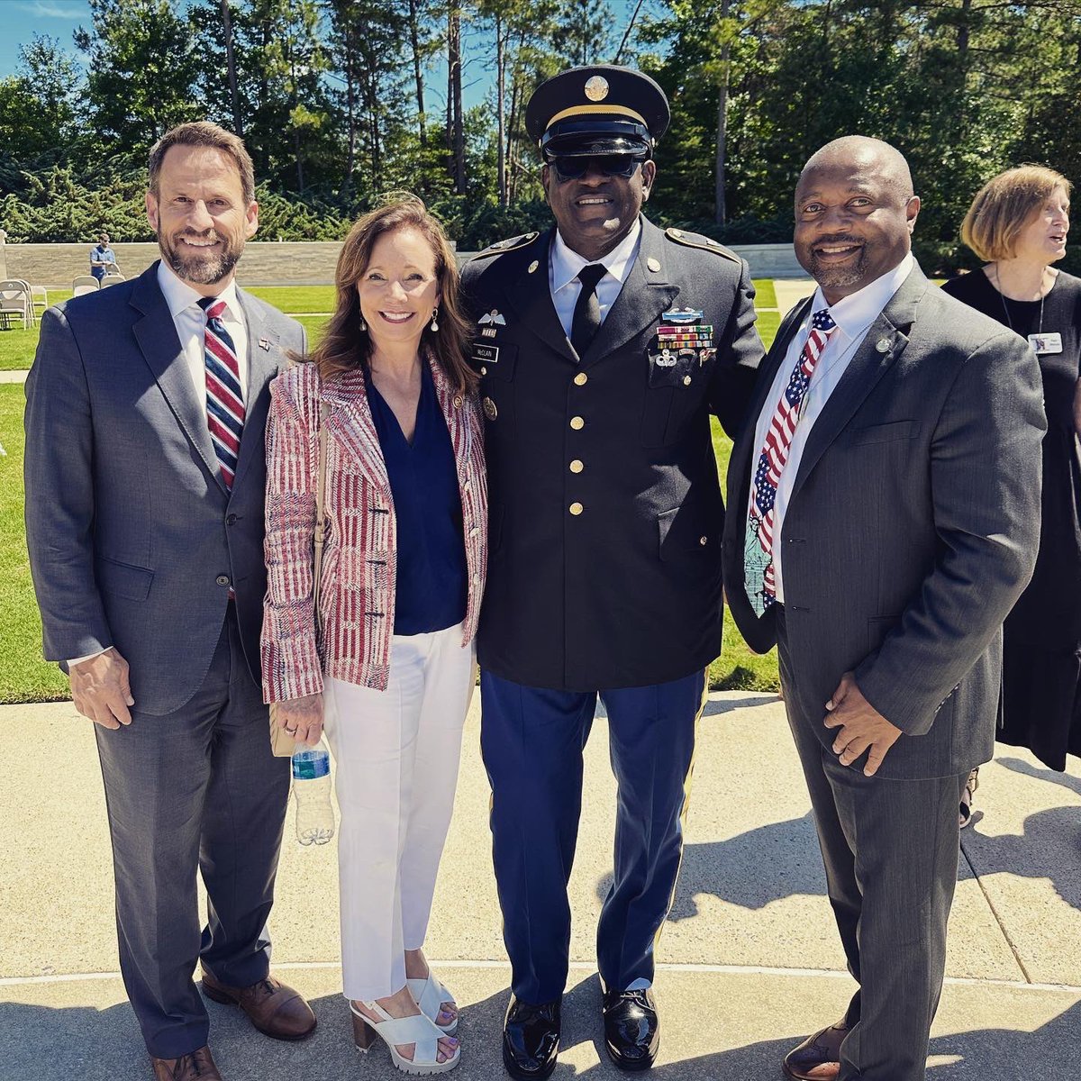 CSM Jerry McClain delivered moving remarks at the Memorial Day service at the Alabama National Cemetery. Army Ranger, 25-year veteran, one of America’s finest! Thank you for your service, Sergeant Major! #AlabamaNationalCemetery @sdubose1