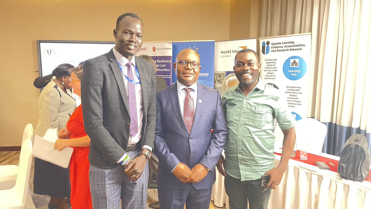 relonuganda's tweet photo. Big thanks to @Asiimwedw1 from @RefugeesUganda and @UNHCRuganda for availing us the space to be part of the #GRF Round Table discussion @hiltonfound @OxfaminUganda @ARN_africa @relon_kenya @GrnRefugees @OpenSociety @BarriShorey https://t.co/GoZk4VfJr4