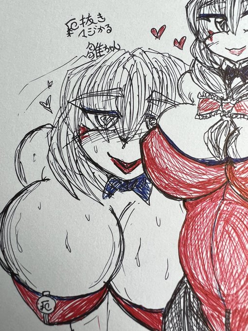 #今月描いた絵を晒そう
色付けまでの余力はなかったなぁ五月 