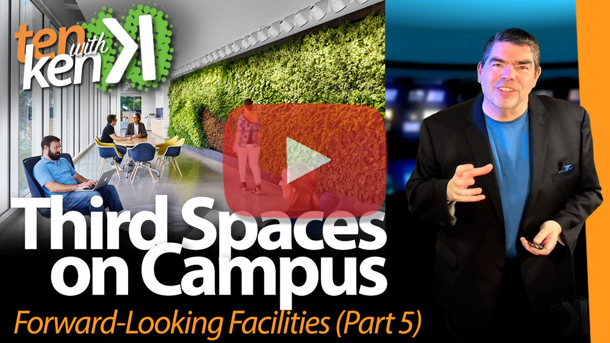 Don't miss my look at "Third Spaces," where serendipitous collisions and interactions occur - now streaming exclusively on Eduvation Circles. Years from now, these may be the only spaces left! #CdnPSE #HigherEd #Campus circles.eduvation.ca/posts/ten-with…