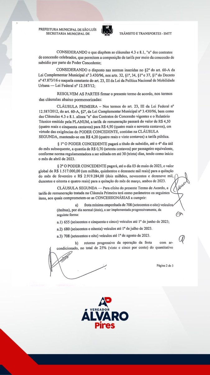 alvaropiresap's tweet photo. 📢 NOVO SISTEMA DE BILHETAGEM É RESULTADO DA CPI

A atualização do sistema de bilhetagem de São Luís é resultado dos encaminhamentos da CPI dos Transportes! 

🚌✨ #TransportePúblico #SãoLuís #Melhorias https://t.co/35wKy67bZj