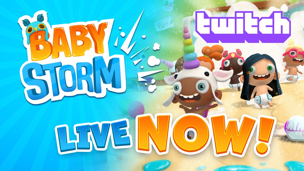 FE_IndieGames's tweet photo. Are you excited to start working in kindergarten? Gather your friends and try to tame the chaos! 👶

Watch Azriel_Vixinneth playing Baby Storm now on Twitch!

⤵
https://t.co/bQtmYF7I3p https://t.co/UCCM8kLyuk