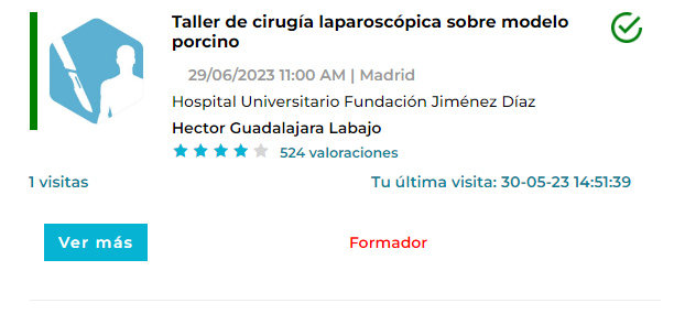 h_guadalajara's tweet image. Actividades que pueden interesar a residentes de cirugia. Puedes apuntarte en operemos.es. Este es el link a la actividad: operemos.es/activity/detai…