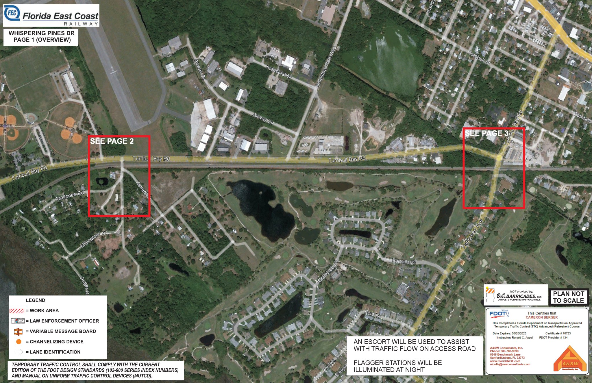 City of New Smyrna Beach on Twitter "Railroad crossing maintenance to