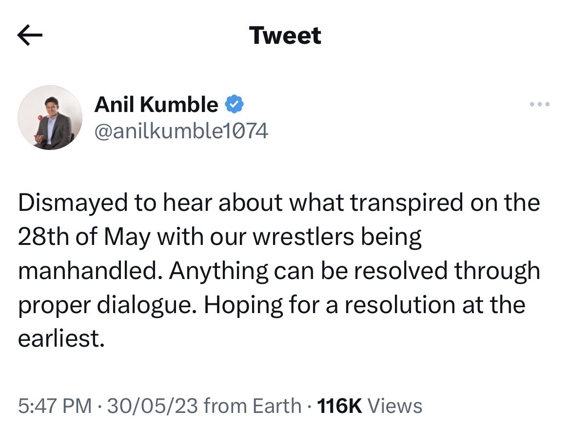He is Anil Kumble, Ex ICT player, captain and coach.

He is the first bowler to take 10 wickets in an innings.

It was 12 may 2002 in Antigua, He was hit by Mervyn Dillon on his jaw, he bled profusely.

He was all set to leave for Bangalore for a surgery in order to fix the