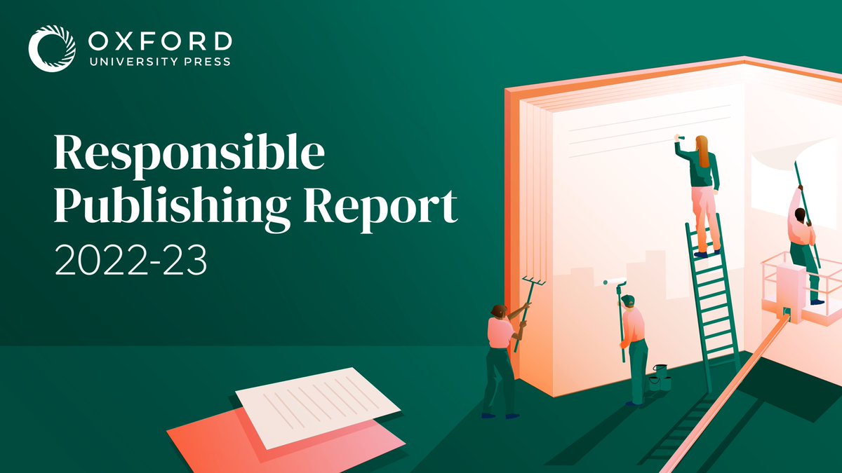 OUP has launched its 2022-23 Responsible Publishing Report. Find out how we’re aligning with UN Sustainable Development Goals, operating responsibly, and supporting our people and communities worldwide. oup.foleon.com/responsible-pu…

#ResponsiblePublishing #Sustainability