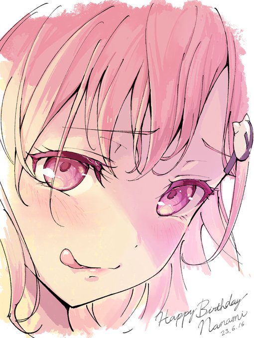 「誕生日 ピンク髪」のTwitter画像/イラスト(新着)