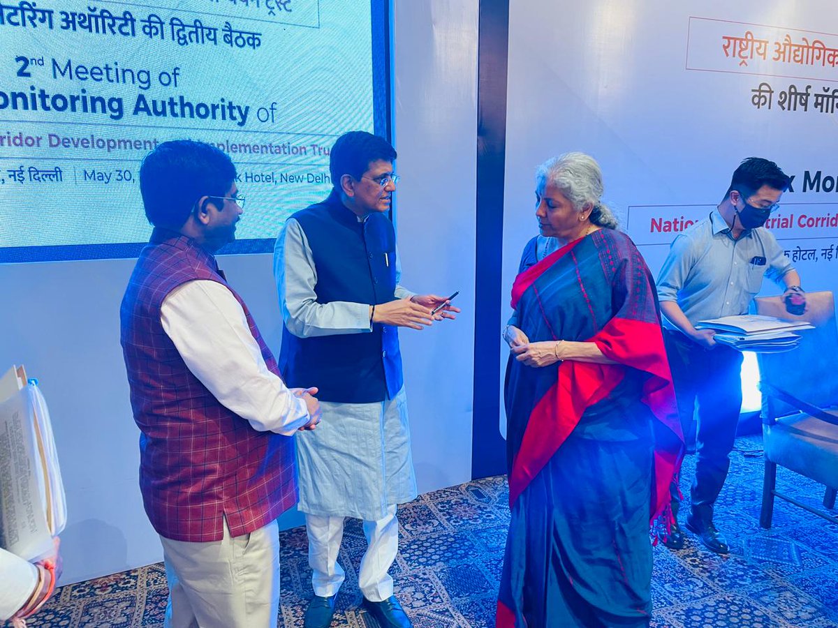 NandiGuptaBJP's tweet photo. आज नई दिल्ली के चाणक्यपुरी स्थित होटल अशोका में आयोजित नेशनल इंडस्ट्रियल कॉरिडोर डेवलपमेंट एंड इम्प्लीममेंटेशन ट्रस्ट (एनआईसीडीआईटी) की अपेक्स मॉनिटरिंग अथॉरिटी की द्वितीय बैठक में सम्मिलित हुआ।
#NICDIT https://t.co/3mnuMwA1Eg