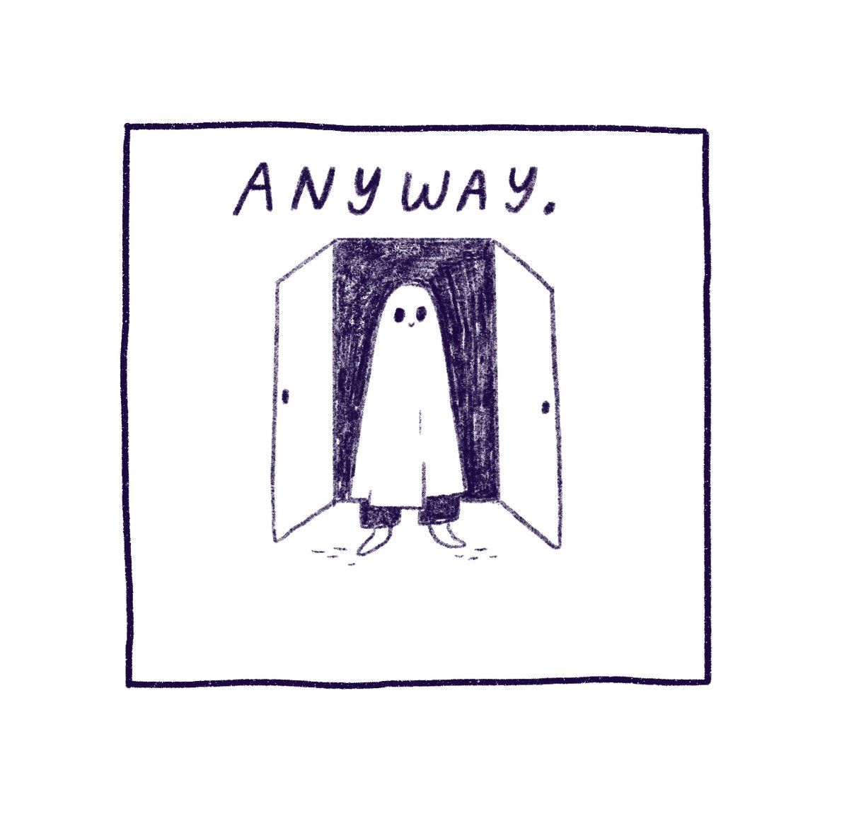 we got this, ghosties 💙 no one will know how we're feeling so we can just do the scary things!!!!