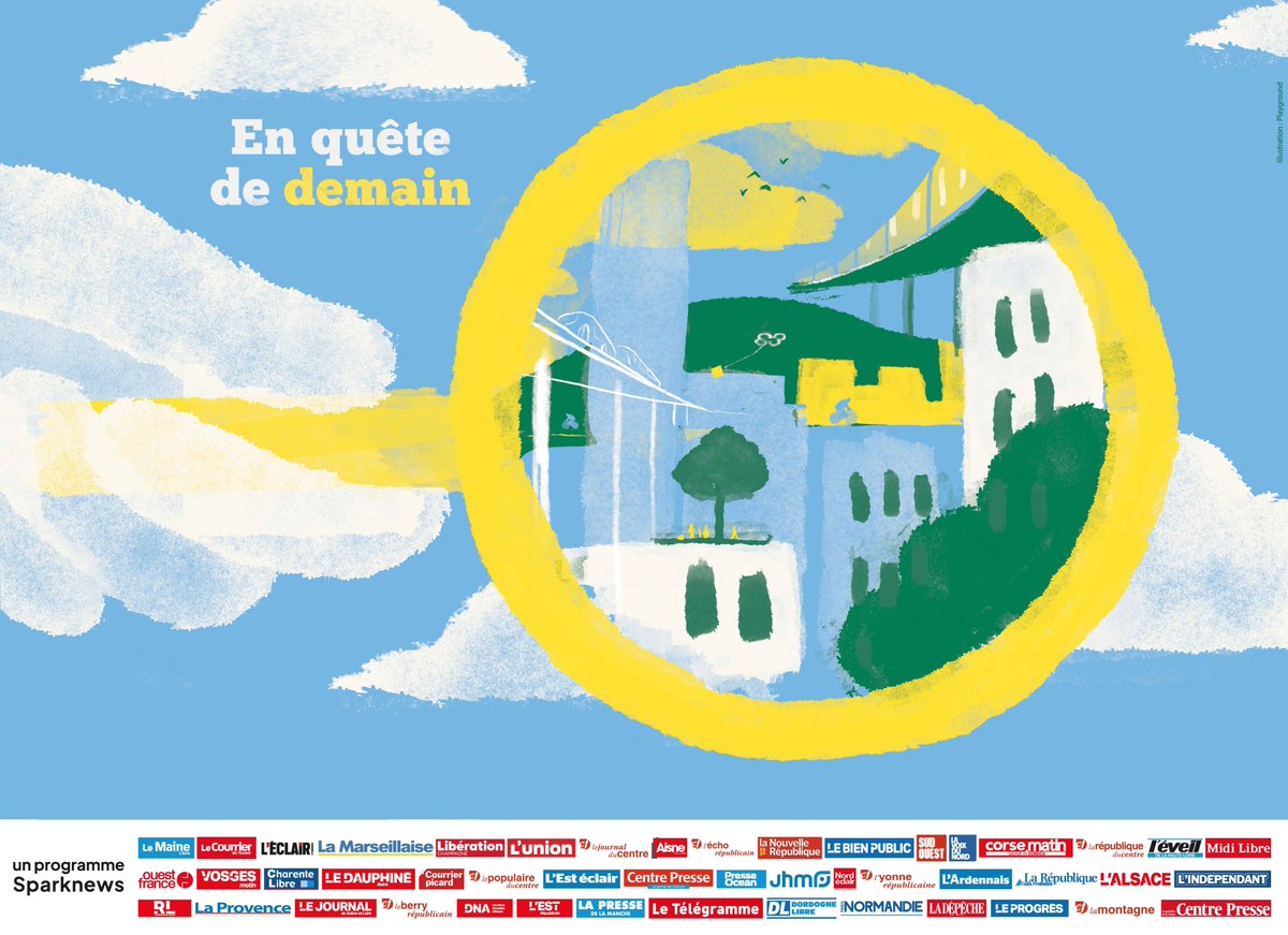 _lunion's tweet photo. 📰🤝@Sparknews &amp; @UnionArdennais vous donnent RDV demain pour le retour d'#EnQuêteDeDemain, dans tous les kiosques de France, en supplément de toute la #PQR. 16 pages d’initiatives territoriales sur les sujets d’agriculture, alimentation, mobilité, énergie, solidarité... https://t.co/ffOs8Kmbx8