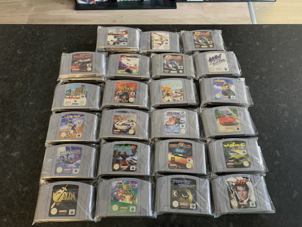 NEW IN

A nice selection of N64 carts

#retroshop #retrogaming #retrogamingcommunity #xbox #playstation #sega #nintendo #atari #retrotoys #toys #leighonsea #southend #rayleigh #hadleigh #benfleet #essex