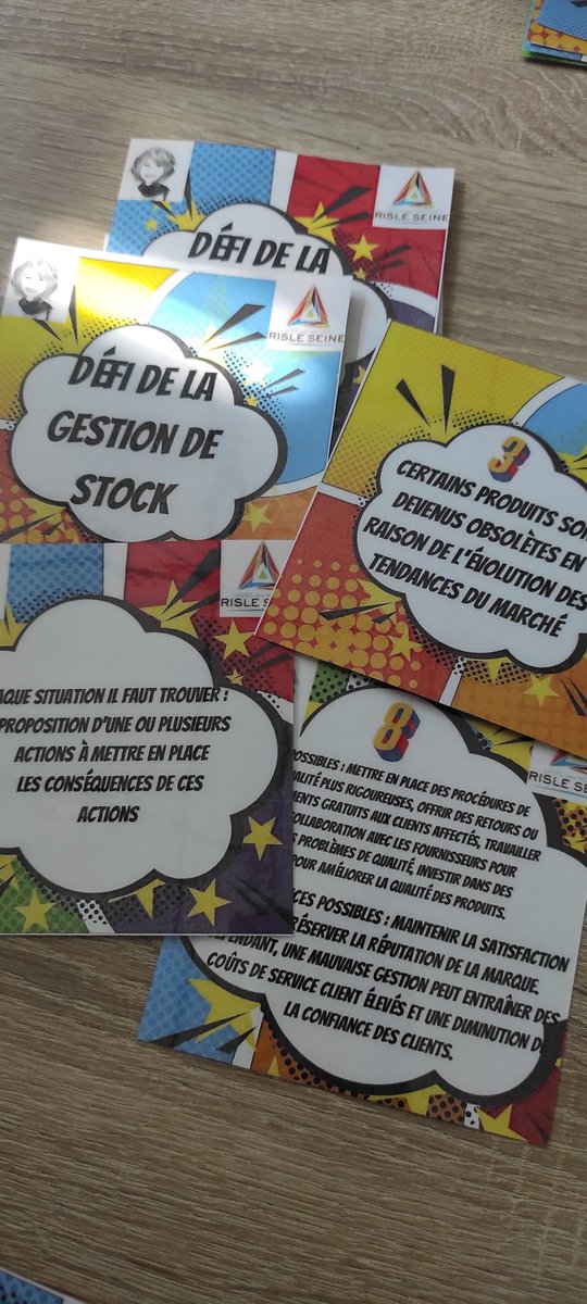 OpheliePoulain's tweet photo. #jeu de #revisions pour mes #TMCVA permettant l'analyse d'une situation, la propositions d'actions et les conséquences #etudedecas #e2 @LPrisleseine https://t.co/JlRwO8V78u