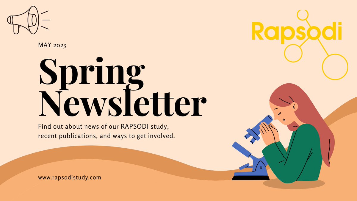 Read our new newsletter about the RAPSODI study, recent advances in Parkinson's research and ways to get involved here:
drive.google.com/file/d/1QtbVzy…