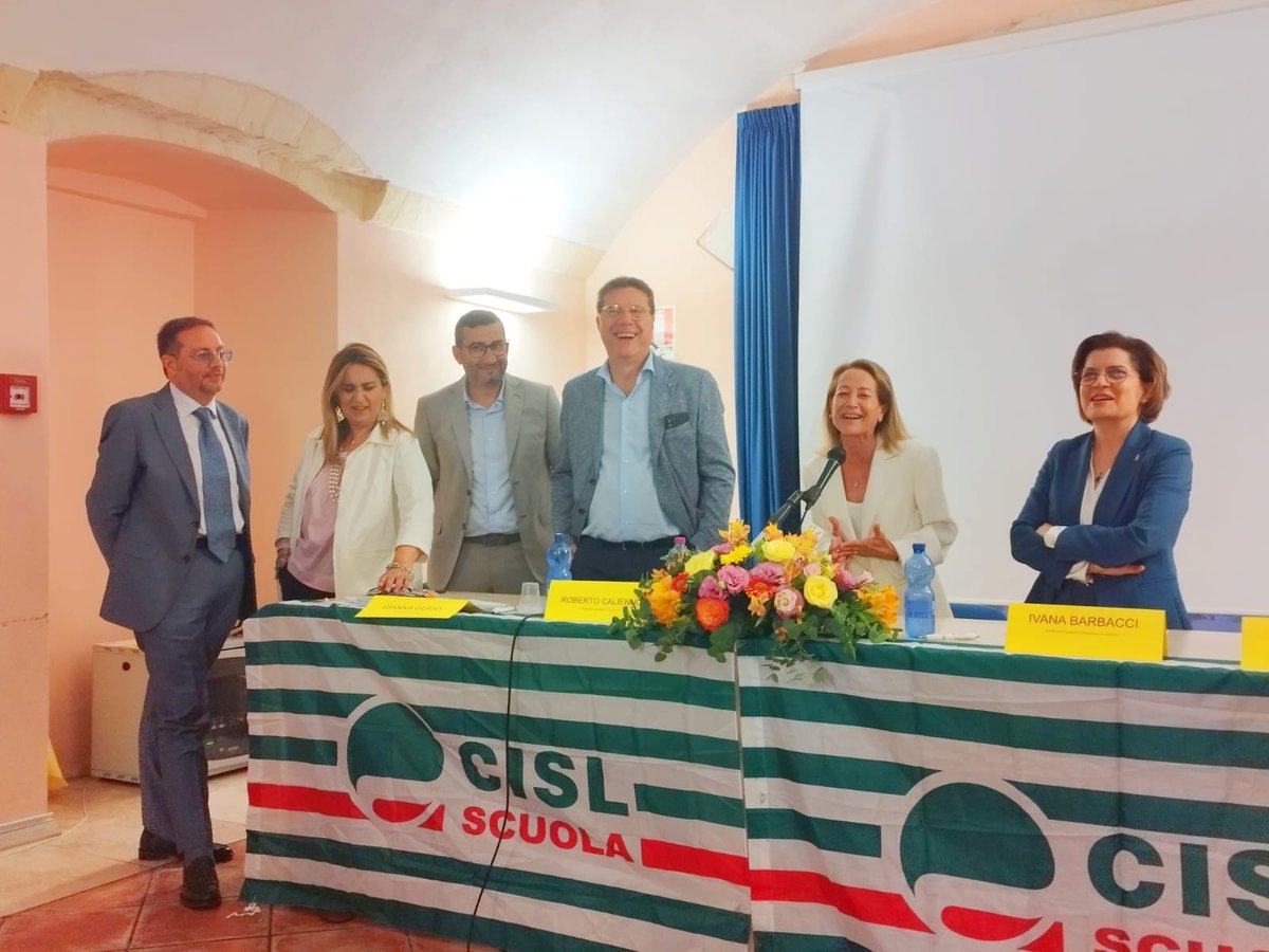 CAMBIO AL VERTICE CISL SCUOLA LECCE: GERARDO MAESTOSO NUOVO SEGRETARIO GENERALE
#cislscuola #cislscuolalecce #cislscuolapuglia #cisllecce #cislpuglia #scuola #scuolalecce