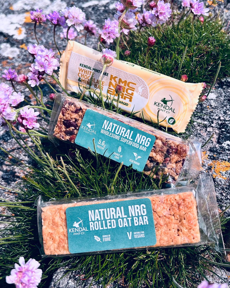 If you really had to choose… Which half-way snack are you? White Choc, Superfood or Rolled Oat 🗳️

#KMCNRGBAR #Kendalmintcake #energybar #everest ⚡