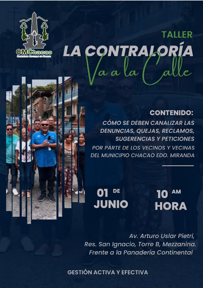 CMEMChacao's tweet photo. ¡Vecino, Te esperamos! https://t.co/C4EviItiWk