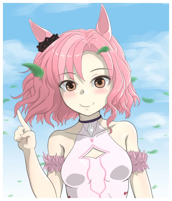 今月描いてたモブさん達です。 (べーサルシュートはumiさんのアイコン絵をベースに描かせていただいたものです)   #モブウマ娘 #モブウマ娘お絵かき