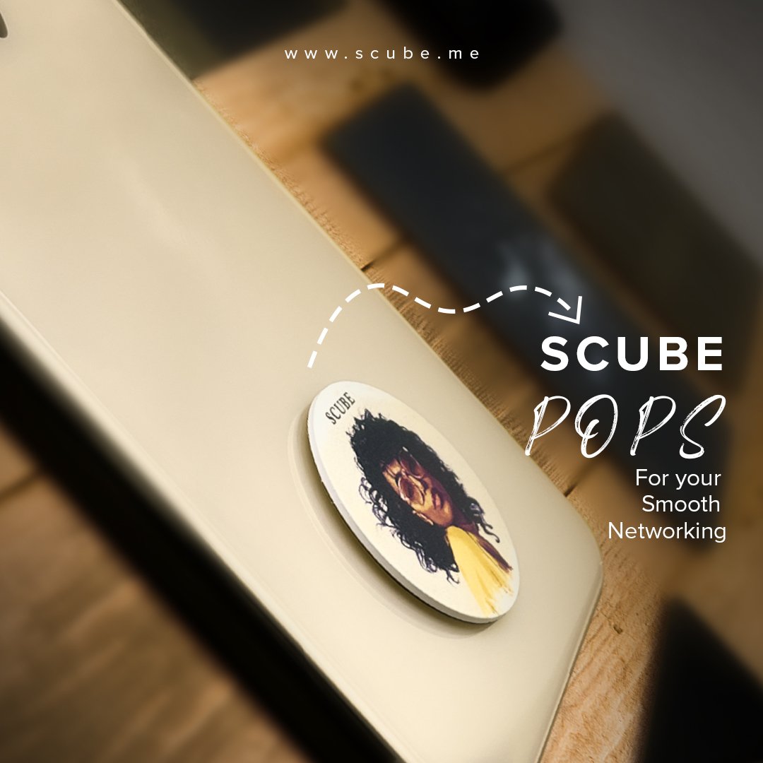 Unleash your creativity and make your personal brand pop with Scube Pops! 🌟✨ Connect with fellow bloggers, freelancers, and content creators effortlessly, and let your unique style shine through.
#nfcstickers #nfctags #taptoshare #networking  #networkingtool #scube #scubepops