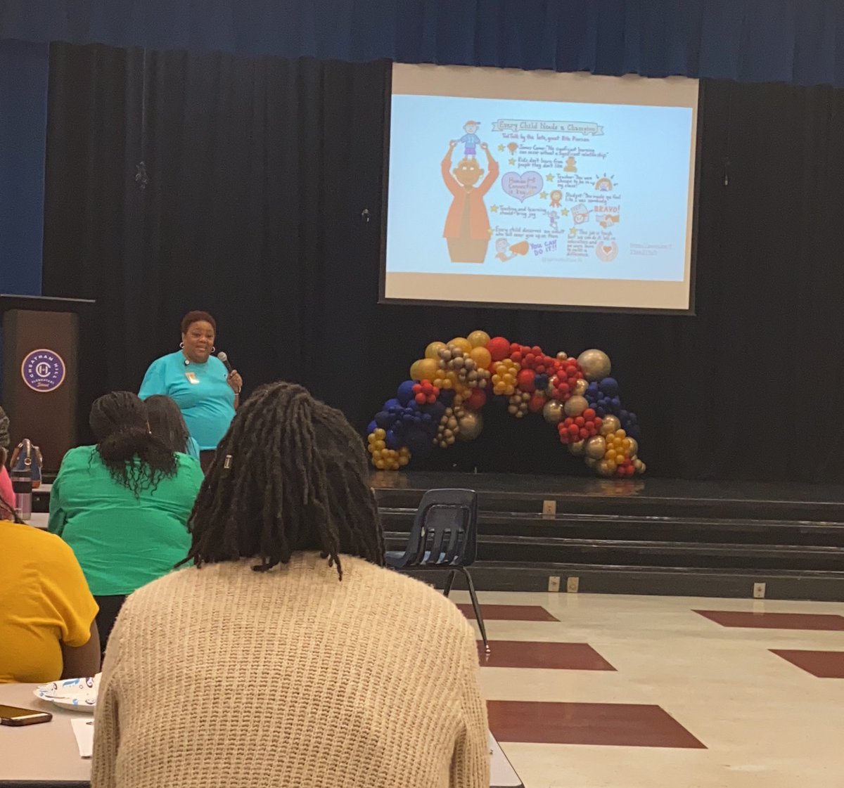 j_rosser5's tweet photo. What great inspiration shared from @ClarkdaleLeader this morning! We should be champions for ALL students. I’m looking forward to supporting SLQ again this year! Thank you Dr. Maynard! #CobbInTech @CobbSchools #bestplacetoteach #bestplacetolearn https://t.co/RqsmElZsuQ