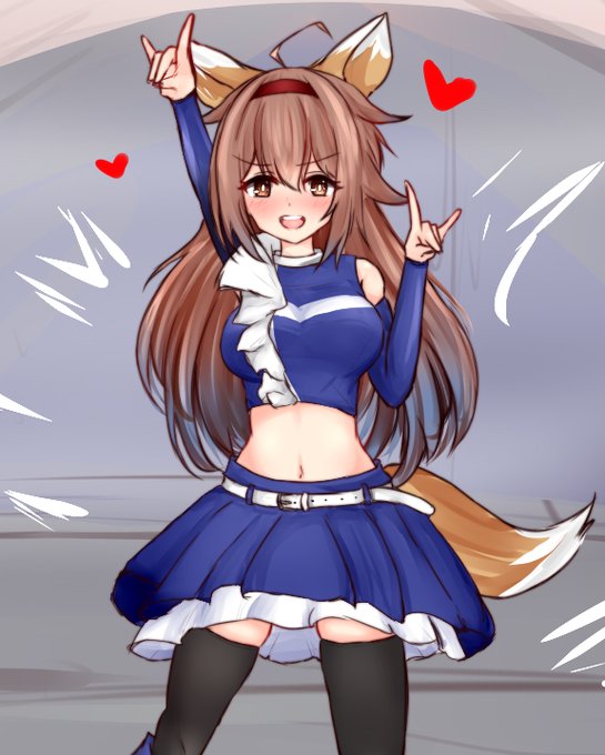 キツネダンスつゆさん
何故キツネが躍るのか…
でも服がえっちだから何でもいいや_(:3」∠)_ 